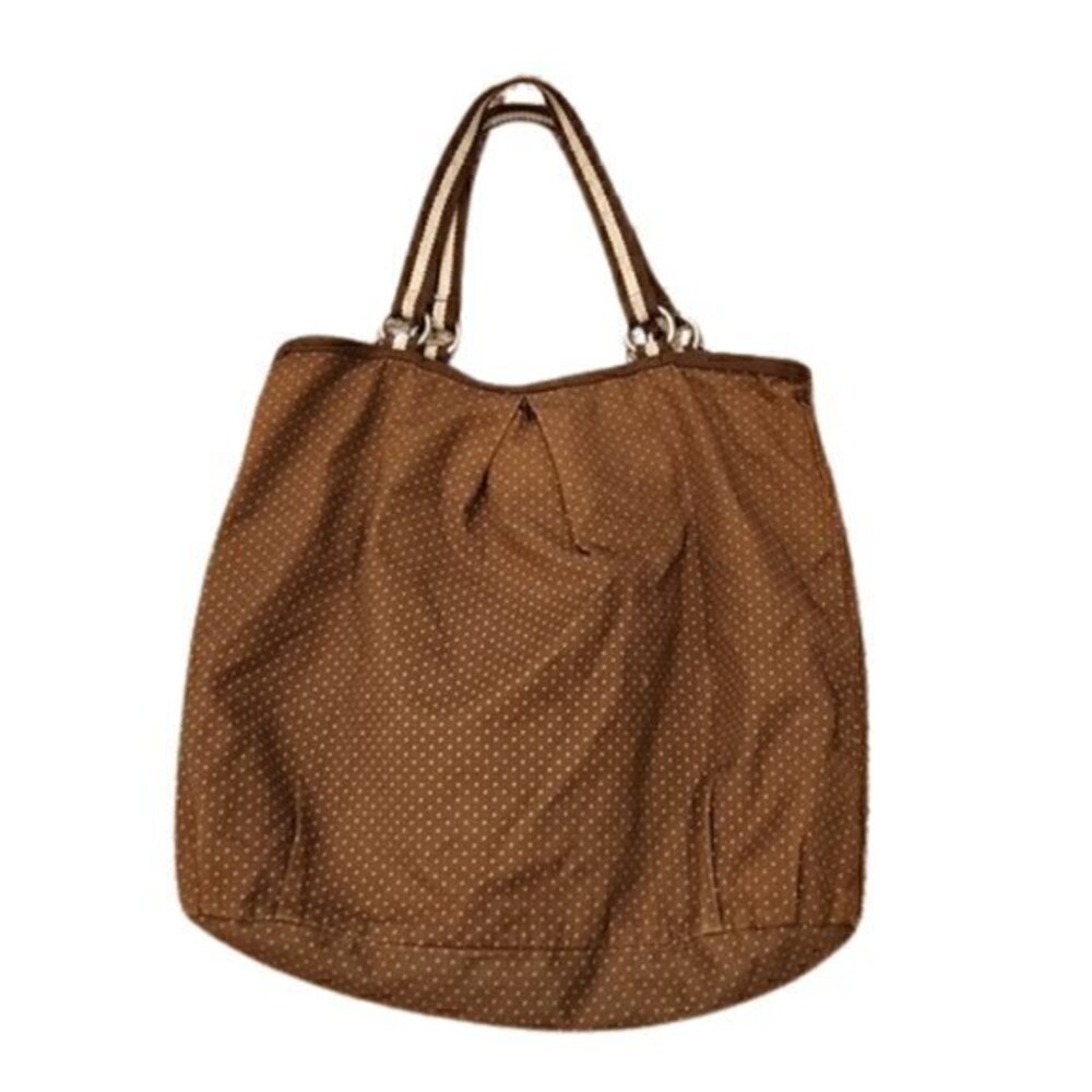 [Old Navy] Brown Polka Dot Shoulder Bag